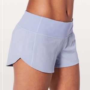Lululemon Speed up short 2.5” in Berry Mist RARE